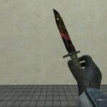 Штык нож из CS GO